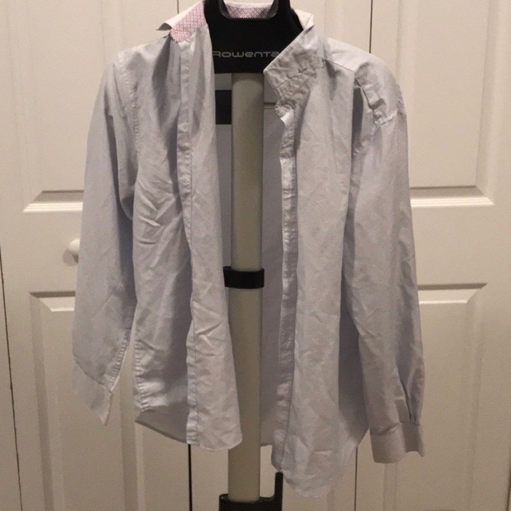 Blue polkadot longsleeve Shirt